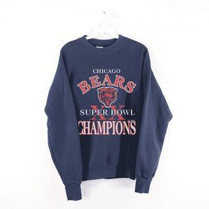 80s Vintage Chicago Bears 1985 Super Bowl XX Champions 1986 football T-Shirt